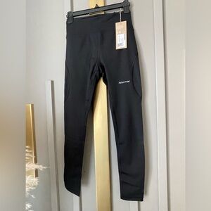 NNormal Women's Active Tights Black CWAT 1 00 Trail Running Leggings Size Small